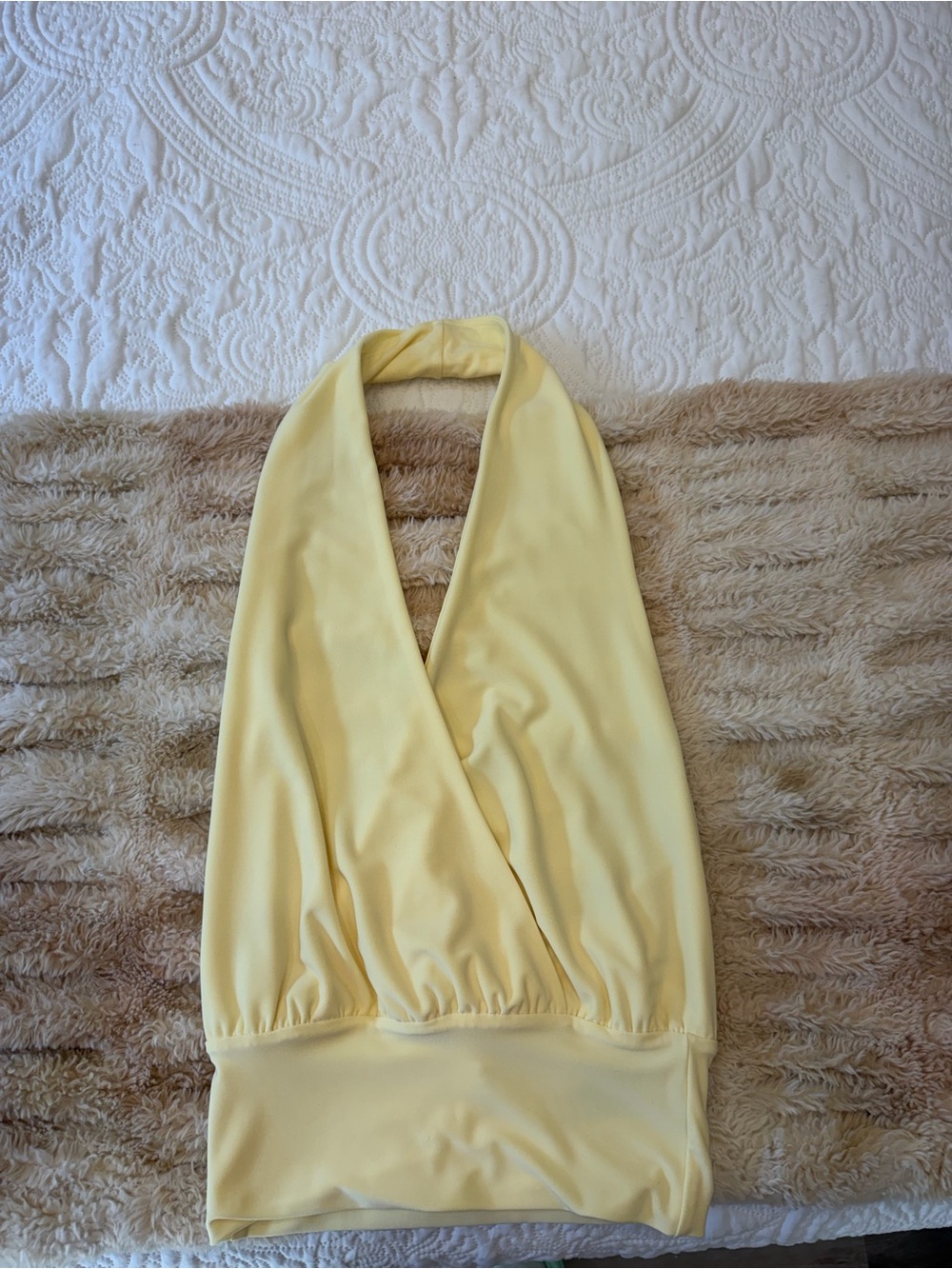 Wilfred Valley Halter Top - Lemonade